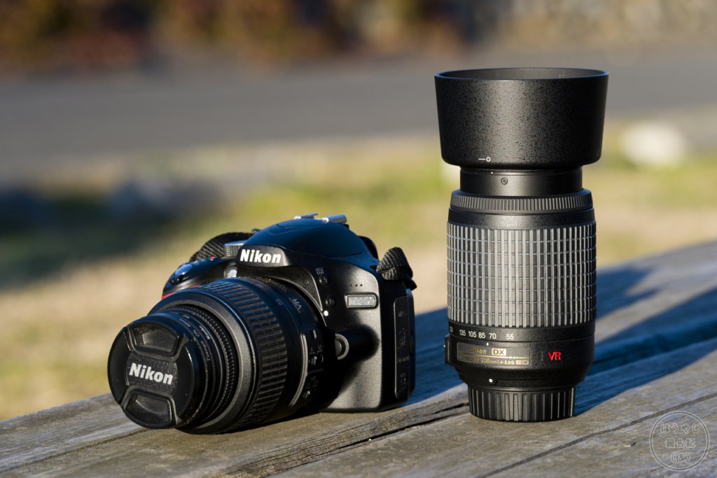 デジタル一眼レフカメラ「Nikon D3200」（ダブルズームキット）
